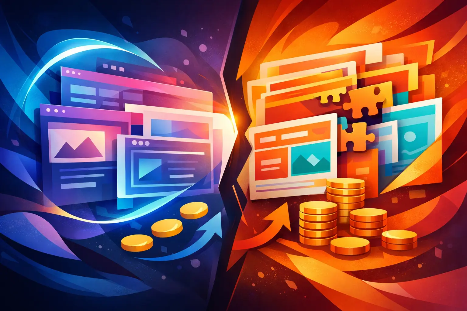 Custom Website Versus Templates: What Pays Off? Custom Website Versus Templates: What Pays Off?